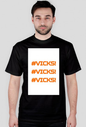 #VICKS! Black T-Shirt BGG Official