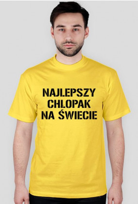 Koszulka NAJLEPSZY CHŁOPAK NA ŚWIECIE