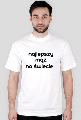 Koszulka najlepszy  mąż  na  świecie