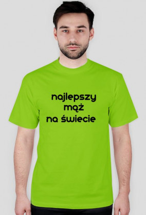 Koszulka najlepszy  mąż  na  świecie