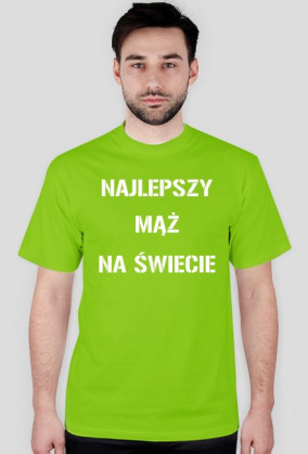 Koszulka najlepszy  mąż  na  świecie