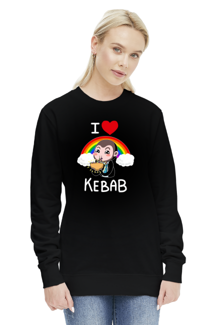 I love kebab Bartek - Biały Napis