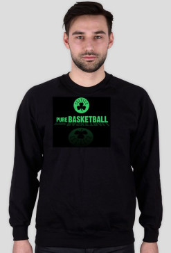 BOSTON PUREBASKETBALL bluza czarna męska