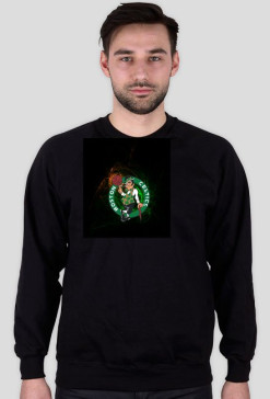 BOSTON LOGO bluza czarna męska