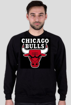 CHICAGOBULLS bluza czarna męska