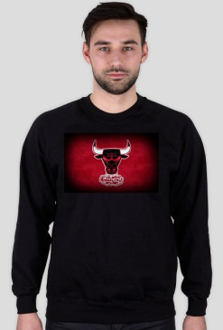 CHICAGOBULLS bluza czarna męska