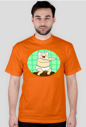 Koszulka mały Finn pomarańczowa męska