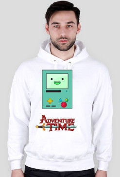 Bluza z kapturem BMO biała