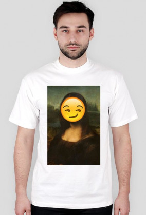 Koszulka Mona Lisa Emoji