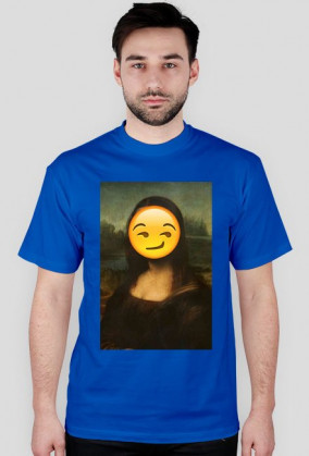 Koszulka Mona Lisa Emoji