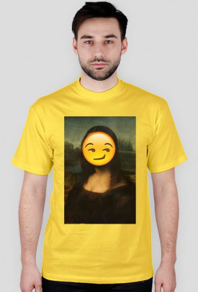 Koszulka Mona Lisa Emoji