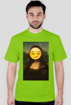 Koszulka Mona Lisa Emoji