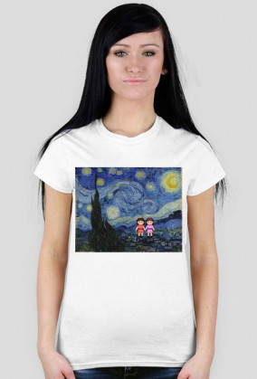 Koszulka Emoji Starry Night girls