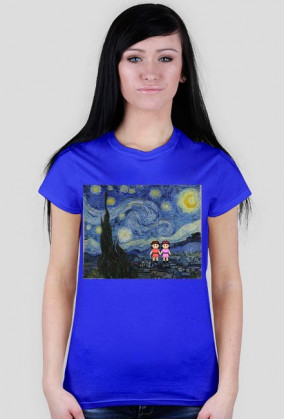 Koszulka Emoji Starry Night girls