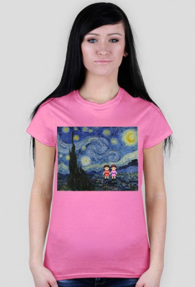 Koszulka Emoji Starry Night girls