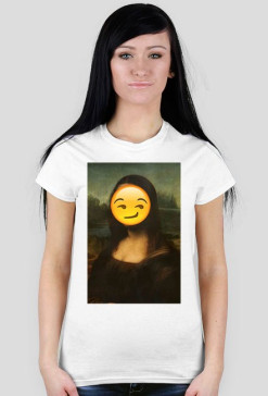 Koszulka Emoji Mona Lisa