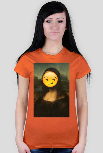 Koszulka Emoji Mona Lisa