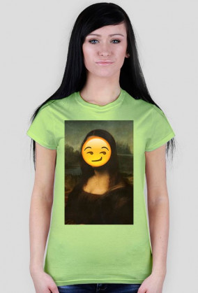 Koszulka Emoji Mona Lisa