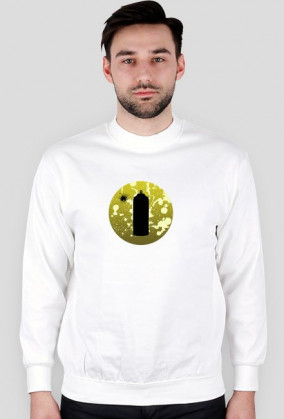 Bluza bez kaptura "Logo Wildstyle" Męska - czarna