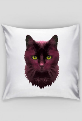 QTshop - KOT cat poszewka na poduszkę jednostronna