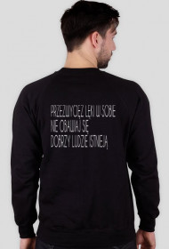 BLUZA CZARNA JAK SMOŁA - DLA NIEUSTRASZONYCH