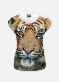 Tygrys koszulka fullprint damska