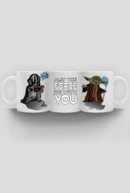 Star Wars- Vader Yoda kubek - Isabellarte