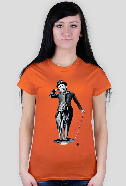 Charlie Chaplin, - kompozycja dla pań