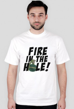 CSGO: Fire in the hole! (Koszulka męska)