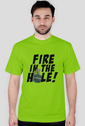 CSGO: Fire in the hole! (Koszulka męska)