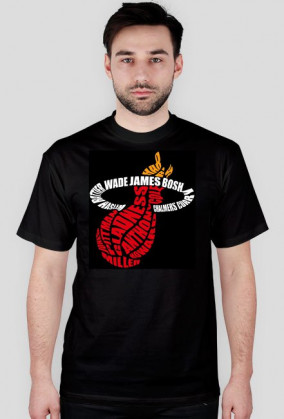 MiamiHeat t-shirt czarny męski