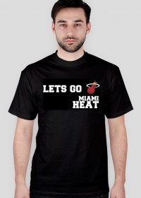 MiamiHeat t-shirt czarny męski