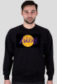 Lakers logo bluza czarna męska