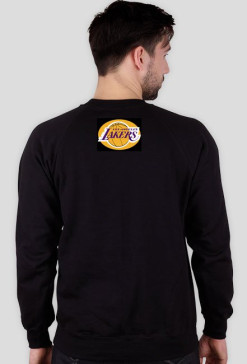 Lakers logo bluza czarna męska