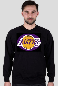 Lakers bluza czarna męska