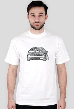 BMW e46 tył przezroczysta