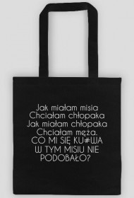 Torba na ramię Miałam Misia.