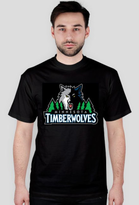 MinnesotaTimberwolves t-shirt czarny męski