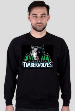 MinnesotaTimberwolves bluza czarna męska