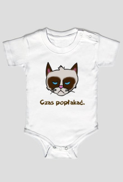 Body dziecięce "Grumpy Cat"