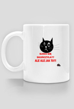 koniec kawy kubek l