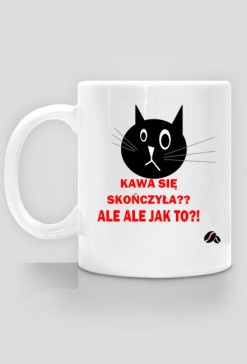 koniec kawy kubek dwustronny