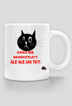 koniec kawy kubek dwustronny