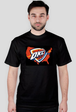 OklahomaCityThunder t-shirt czarny męski
