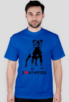 I LOVE STAFFIES - MĘSKA