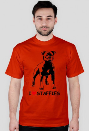 I LOVE STAFFIES - MĘSKA