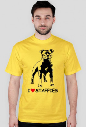 I LOVE STAFFIES - MĘSKA