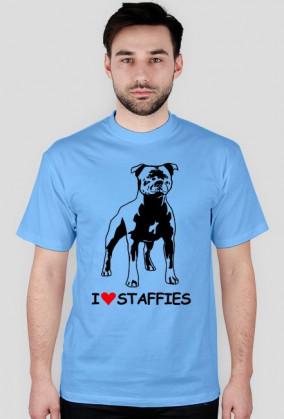 I LOVE STAFFIES - MĘSKA