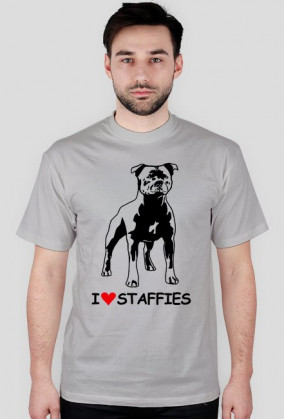 I LOVE STAFFIES - MĘSKA