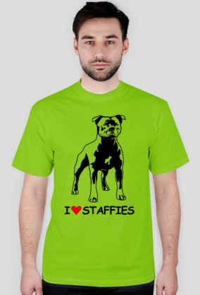 I LOVE STAFFIES - MĘSKA